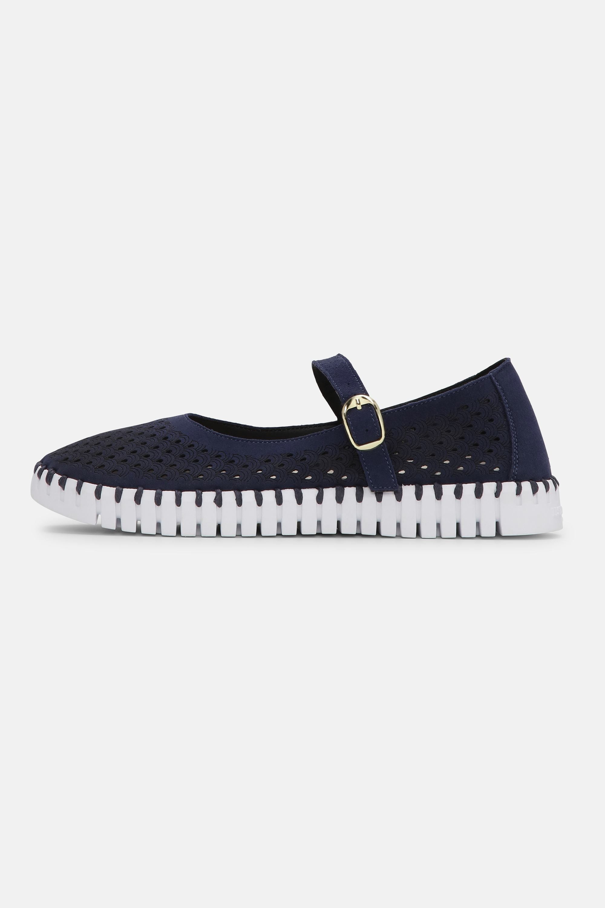Ballerina - Dark Indigo White